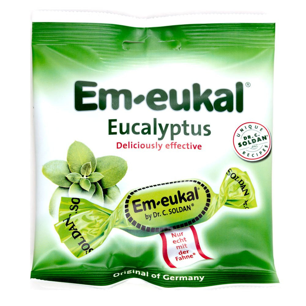 Em-eukal Eucalyptus Bonbons 50g (1.8oz) {Imported from Canada}